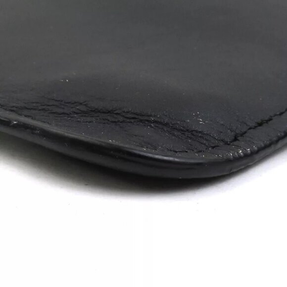 Auth GIVENCHY Clutch Bag Black/Multicolor Leather authentic - Picture 11 of 13